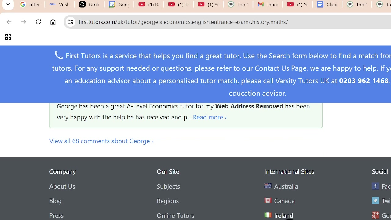 FirstTutors review screenshot 4 of 71