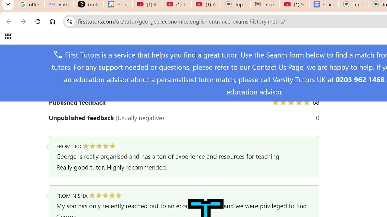 FirstTutors review screenshot 8 of 71