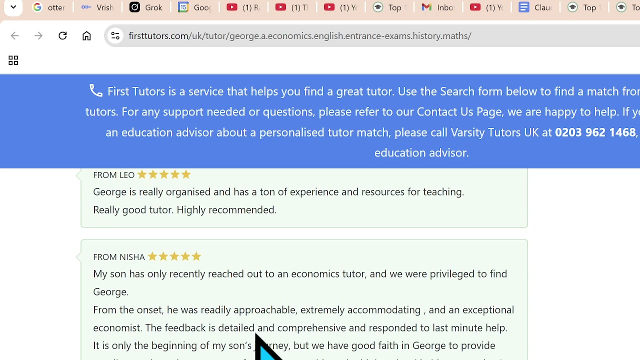 FirstTutors review screenshot 9 of 71