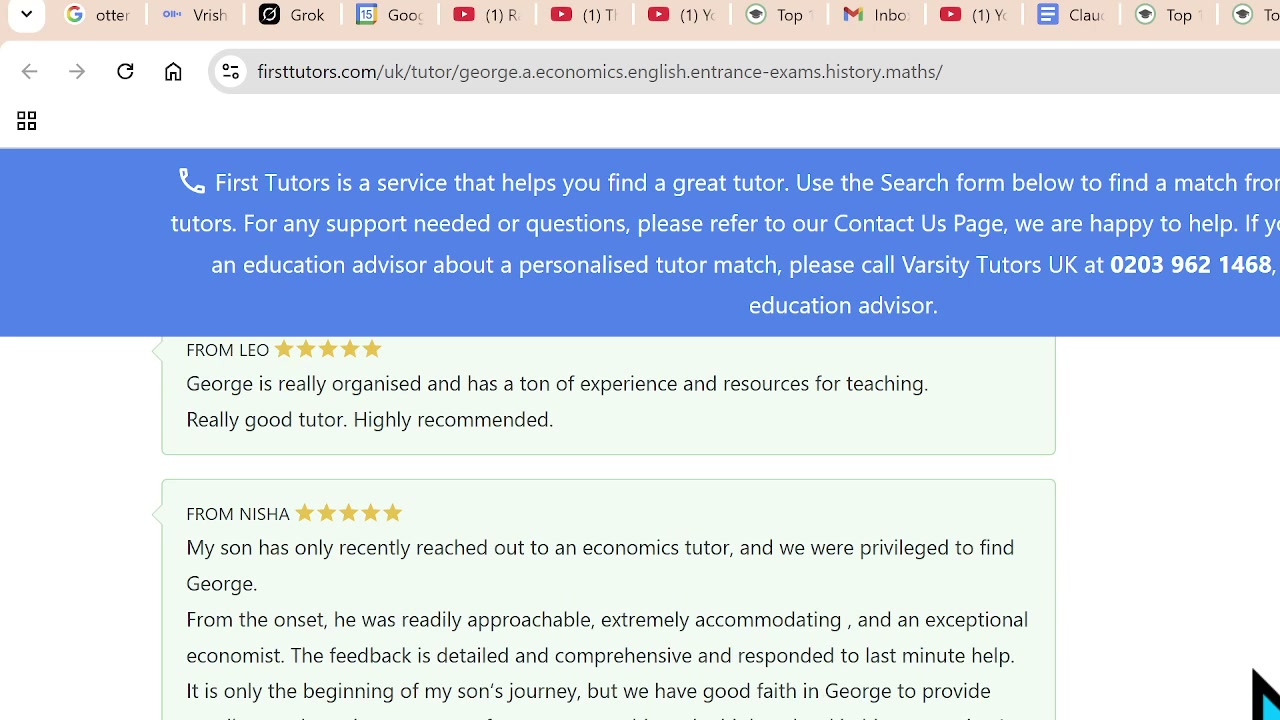 FirstTutors review screenshot 10 of 71