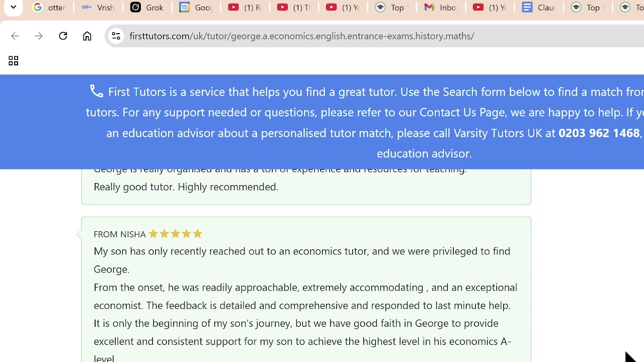 FirstTutors review screenshot 11 of 71