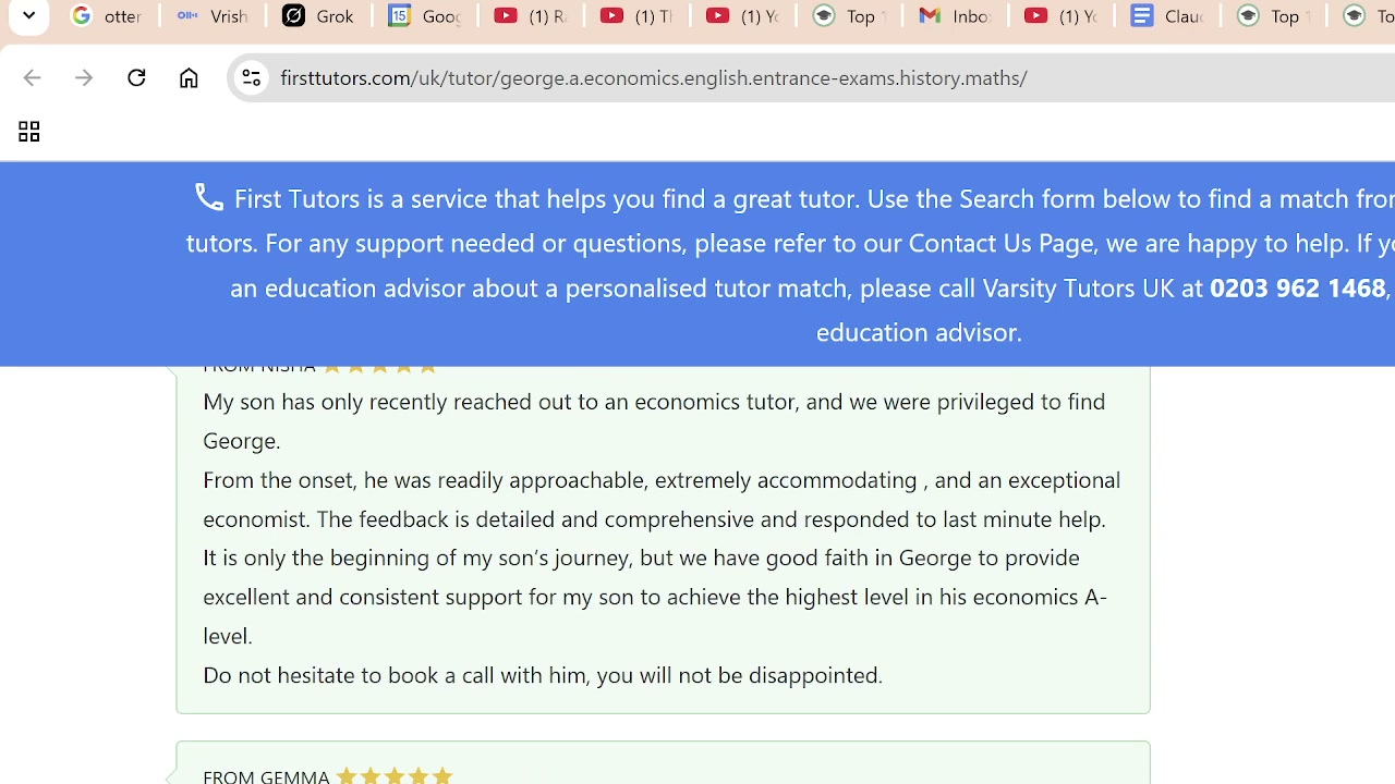 FirstTutors review screenshot 12 of 71