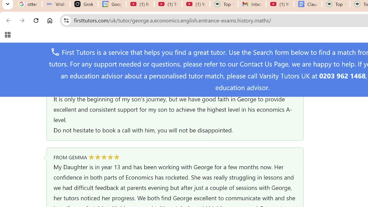 FirstTutors review screenshot 13 of 71
