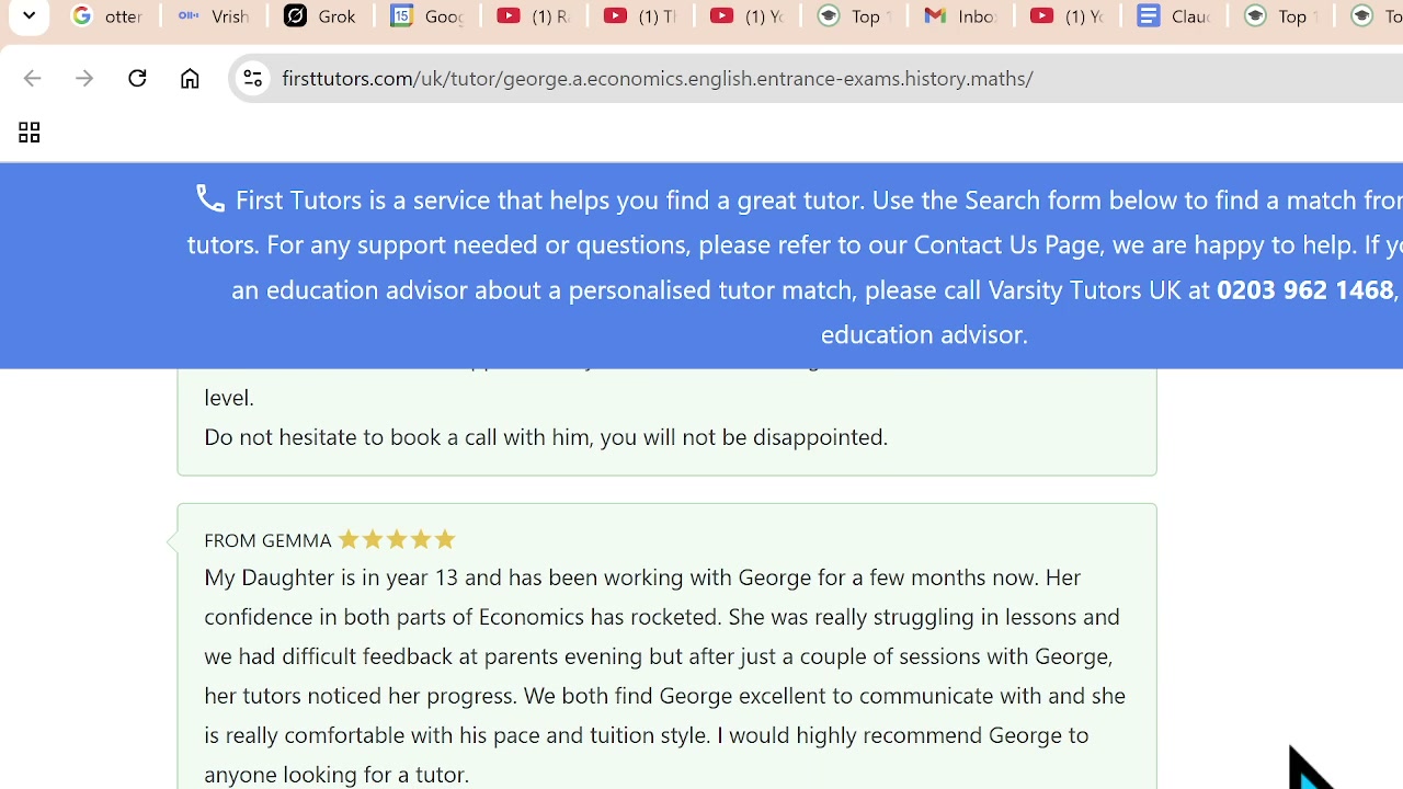 FirstTutors review screenshot 14 of 71