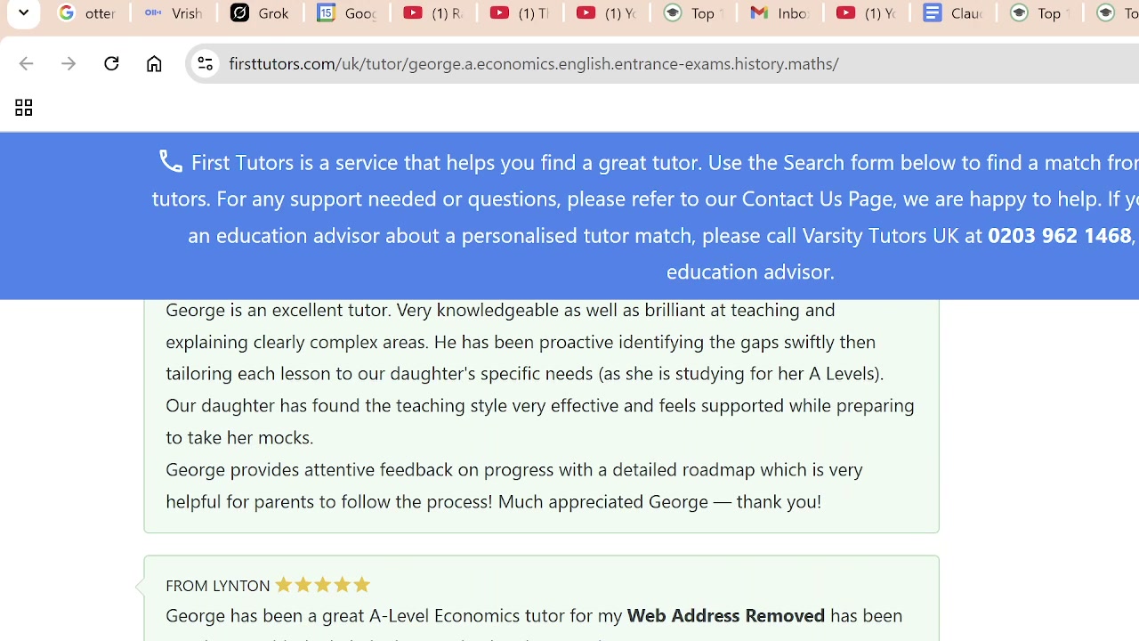 FirstTutors review screenshot 17 of 71