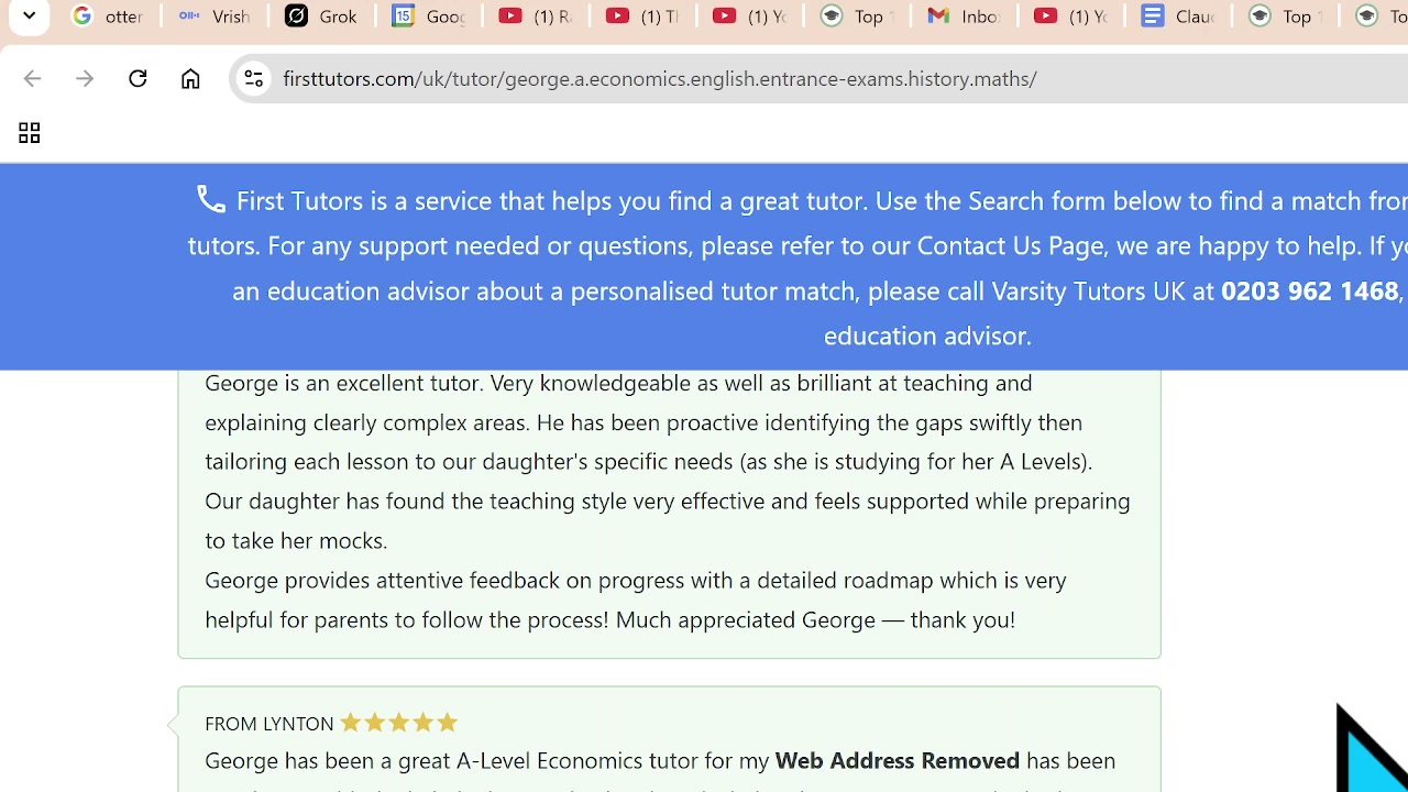 FirstTutors review screenshot 18 of 71