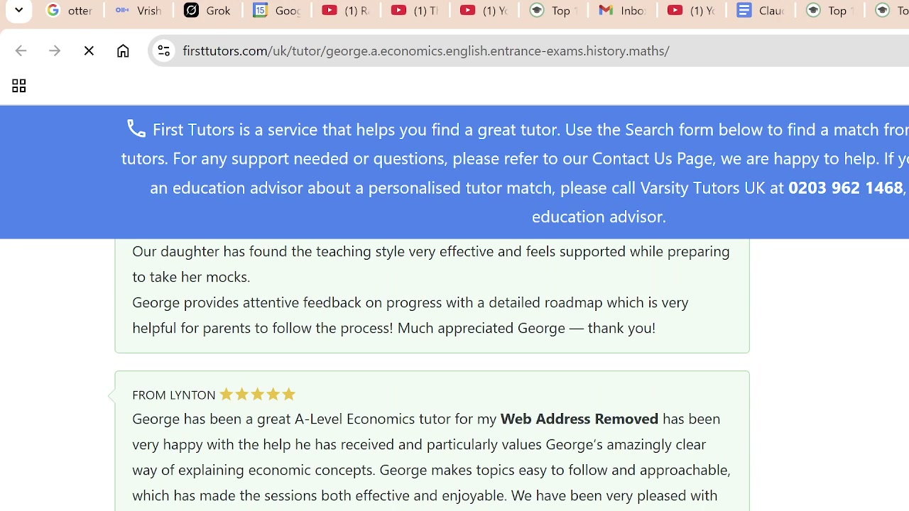 FirstTutors review screenshot 20 of 71