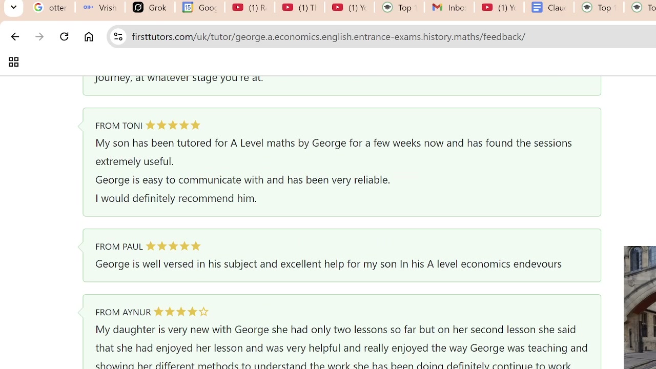 FirstTutors review screenshot 53 of 71