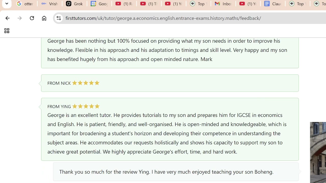 FirstTutors review screenshot 59 of 71