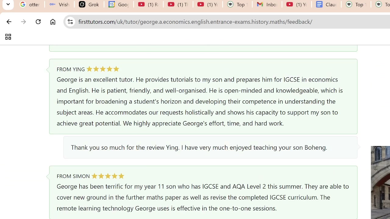 FirstTutors review screenshot 64 of 71